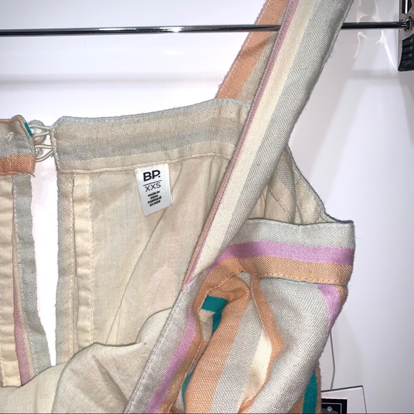 Bp. Stripe Popover Romper - Picture 5 of 7